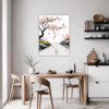 Delicate Sakura Blooms Dining Room Demo
