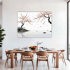 Delicate Sakura Blooms Dining Room Demo