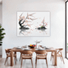 Delicate Sakura Blooms Dining Room Demo