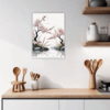 Delicate Sakura Blooms Kitchen Demo