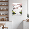 Delicate Sakura Blooms Kitchen Demo