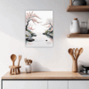 Delicate Sakura Blooms Kitchen Demo