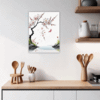 Delicate Sakura Blooms Kitchen Demo