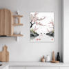 Delicate Sakura Blooms Kitchen Demo