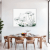 Dew Drops on Spider Web Dining Room Demo