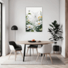 Dew Drops on Spider Web Dining Room Demo