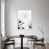 Dew Drops on Spider Web Dining Room Demo