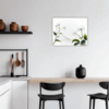 Dew Drops on Spider Web Kitchen Demo