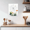 Dew Drops on Spider Web Kitchen Demo