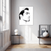 Dignified Man's Side View Hallway Demo