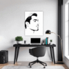 Dignified Man's Side View Office Demo