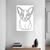 Distinctive Sphynx Kitty Hallway Demo