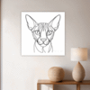 Distinctive Sphynx Kitty Hallway Demo