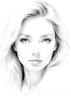 Minimalist Portrait of a Woman's Dreamy Eyes Art Print