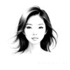 Minimalist Portrait of a Woman's Dreamy Eyes Art Print