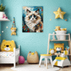 Dreamy Ragdoll Cat Children's Room Demo