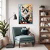 Dreamy Ragdoll Cat Living Room Demo