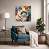 Dreamy Ragdoll Cat Living Room Demo