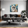 Dreamy Ragdoll Cat Living Room Demo
