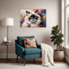 Dreamy Ragdoll Cat Living Room Demo