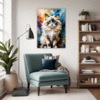 Dreamy Ragdoll Cat Living Room Demo