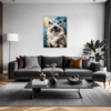 Dreamy Ragdoll Cat Living Room Demo