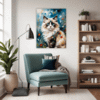 Dreamy Ragdoll Cat Living Room Demo
