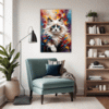 Dreamy Ragdoll Cat Living Room Demo
