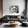 Dreamy Ragdoll Cat Living Room Demo