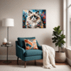 Dreamy Ragdoll Cat Living Room Demo