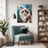 Dreamy Ragdoll Cat Living Room Demo