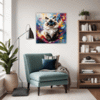 Dreamy Ragdoll Cat Living Room Demo
