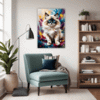 Dreamy Ragdoll Cat Living Room Demo