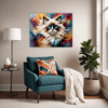 Dreamy Ragdoll Cat Living Room Demo