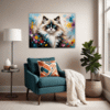 Dreamy Ragdoll Cat Living Room Demo