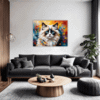 Dreamy Ragdoll Cat Living Room Demo