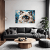 Dreamy Ragdoll Cat Living Room Demo
