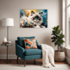 Dreamy Ragdoll Cat Living Room Demo