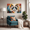 Dreamy Ragdoll Cat Living Room Demo