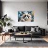 Dreamy Ragdoll Cat Living Room Demo