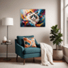 Dreamy Ragdoll Cat Living Room Demo