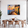 Dreamy Seaside Cafe Dining Room Demo