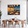 Dreamy Seaside Cafe Dining Room Demo