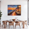 Dreamy Seaside Cafe Dining Room Demo