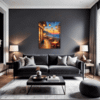 Dreamy Seaside Cafe Living Room Demo