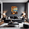 Dreamy Seaside Cafe Living Room Demo