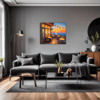 Dreamy Seaside Cafe Living Room Demo