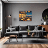 Dreamy Seaside Cafe Living Room Demo