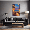Dreamy Seaside Cafe Living Room Demo