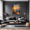 Dreamy Seaside Cafe Living Room Demo